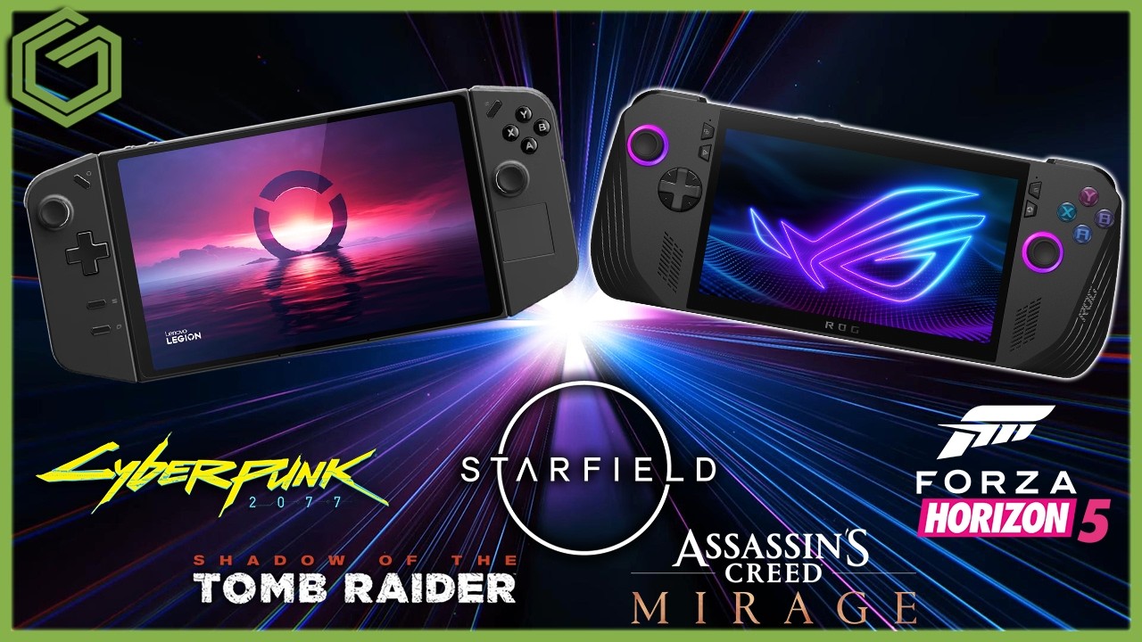 Legion Go против ROG Ally X | Сравнение производительности в играх