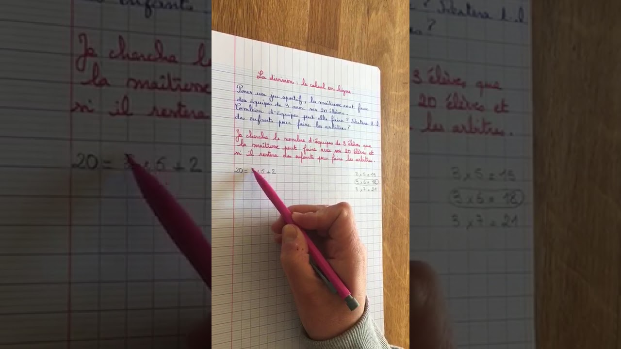Division en ligne