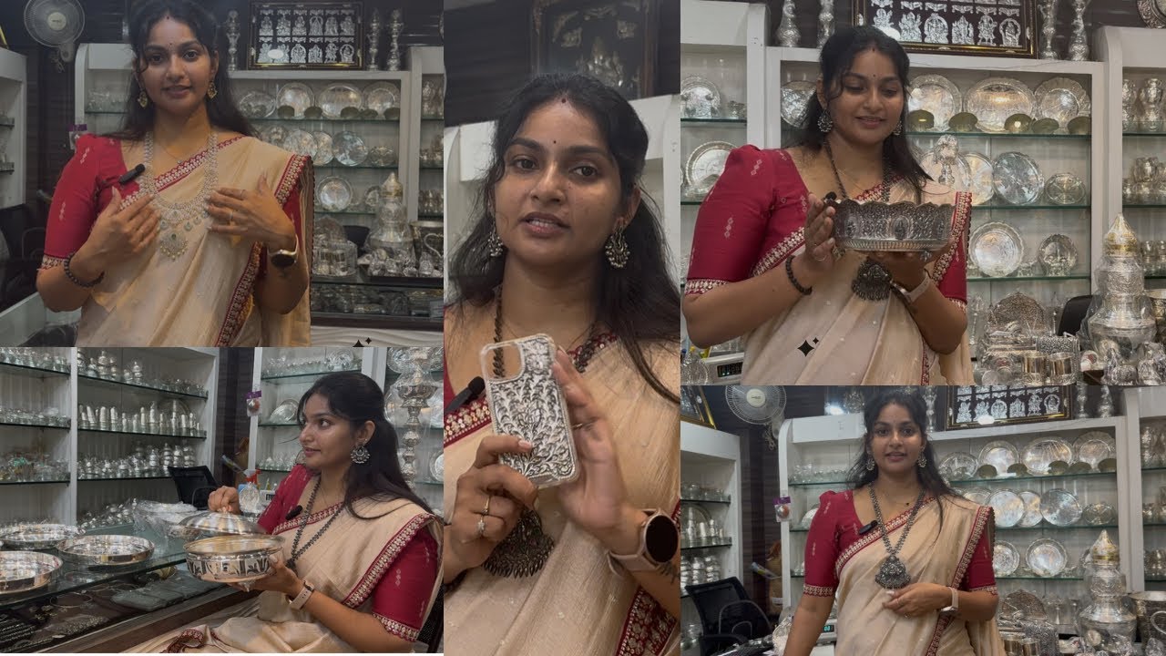 Pure silver collection //different models//different collection //latest designs //ఎంత బాగున్నాయో 😍