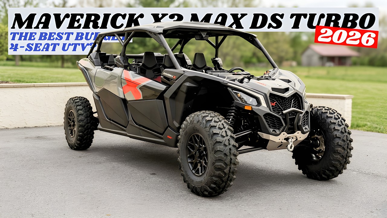 Czy Can-Am Maverick X3 Max DS Turbo z 2026 roku nadal jest wart swojej ceny?