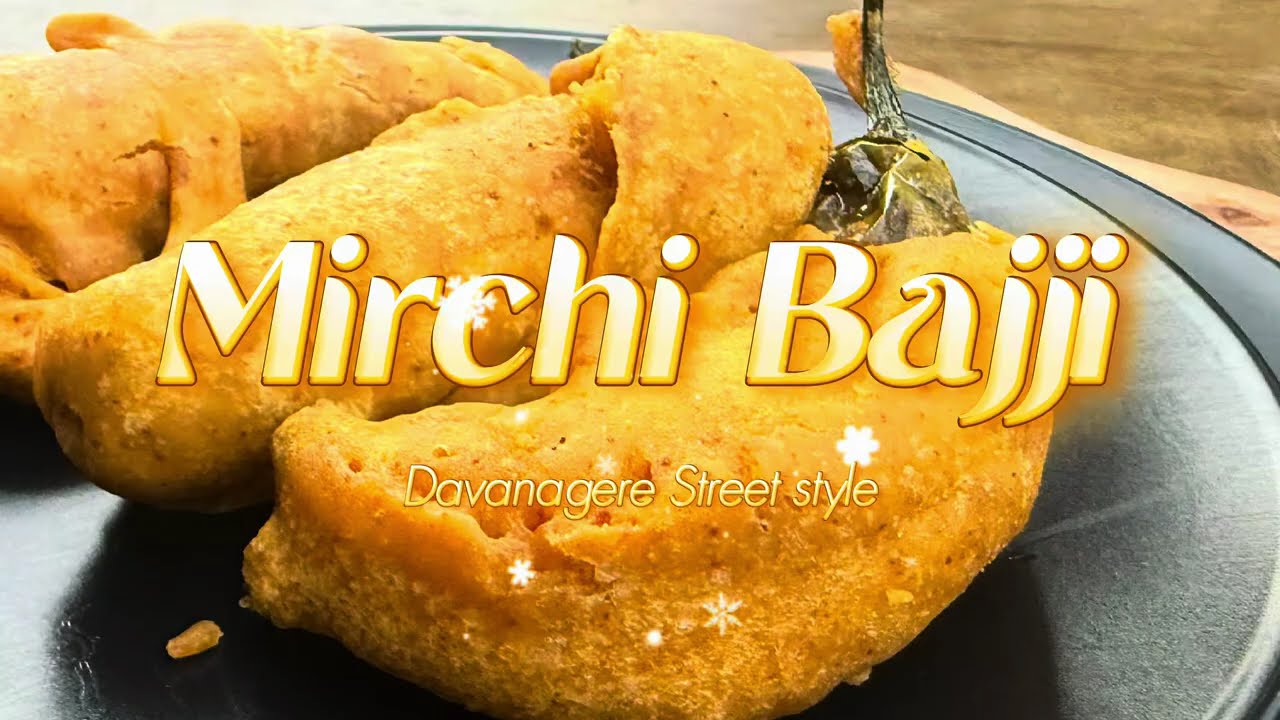 Mirchi Bajji | secret tips revealed | the Crispiest Street Style Mirchi Bajjis