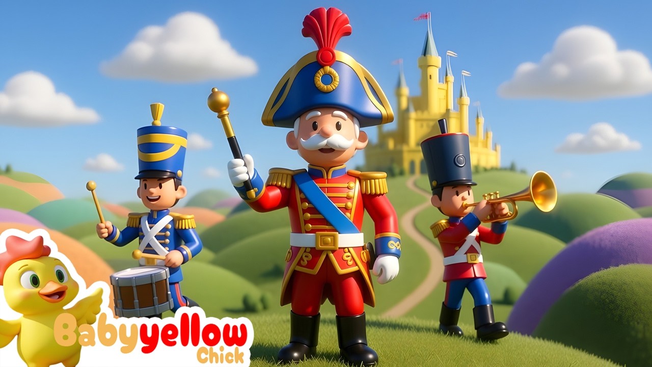 Wielki Książę Yorku ⚜️🤴🏻 + Więcej rymowanek i piosenek dla dzieci 🎵 | @BabyTVYellowChick