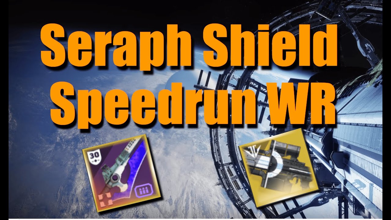 Solo Flawless Seraph Shield Speedrun World Record in 9:46!