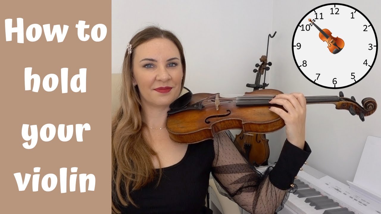 How To Hold The Violin... PROPERLY!
