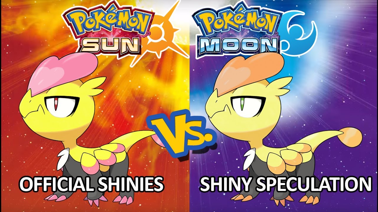 Pokemon Sun and Moon: Official Shinies vs. Shiny Speculation - How'd I Do? (Part 4)