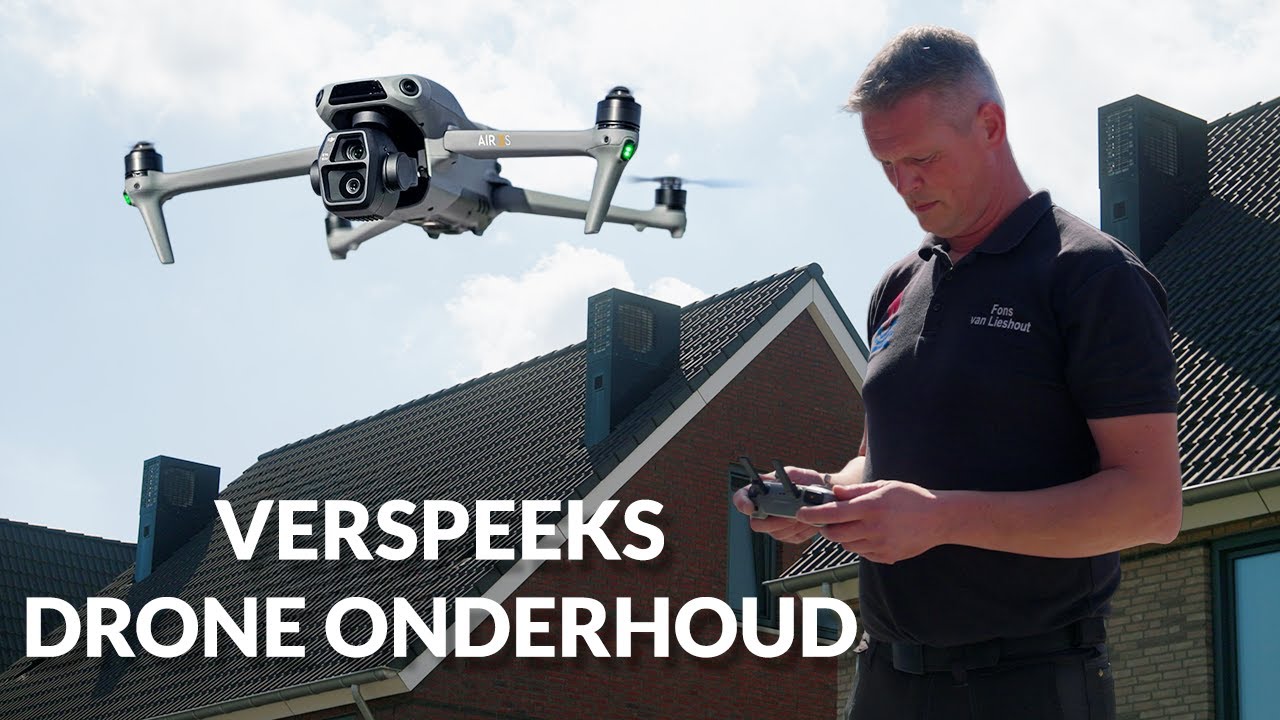 Nieuw bij Installatiebedrijf Verspeek: Drone Onderhoud