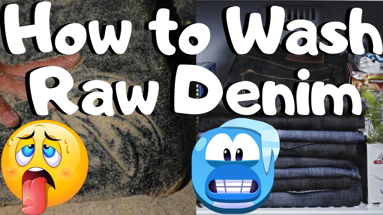 How to Wash Raw Denim The Easy Way - The Best Way To Wash Denim