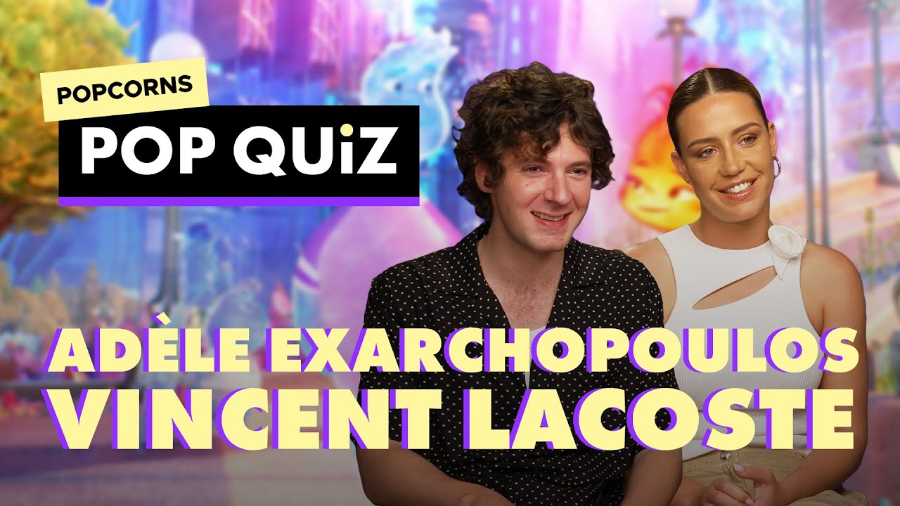 Ad&egrave;le Exarchopoulos & Vincent Lacoste - L'interview Pop Quiz 🍿