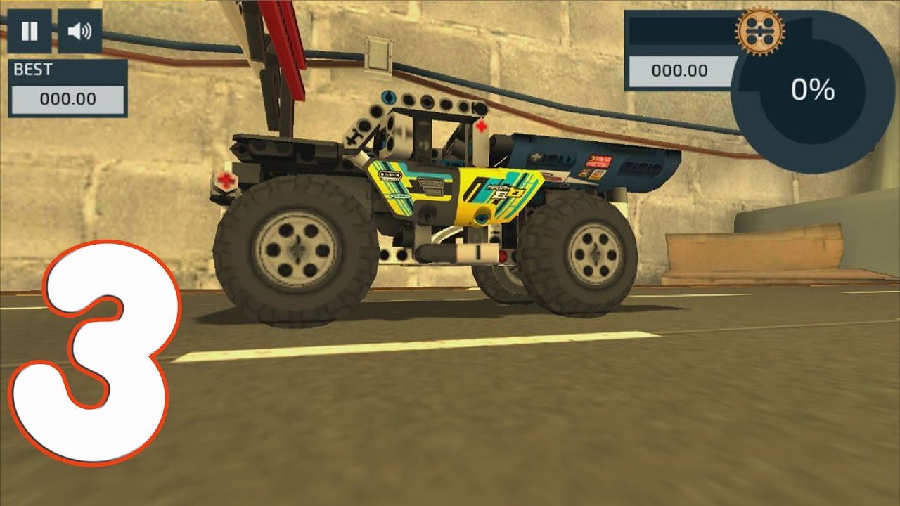 LEGO Pull Back Racers 2.0  - Extreme Off Roader Gameplay Walkthrough Part 3 (iOS, Android)