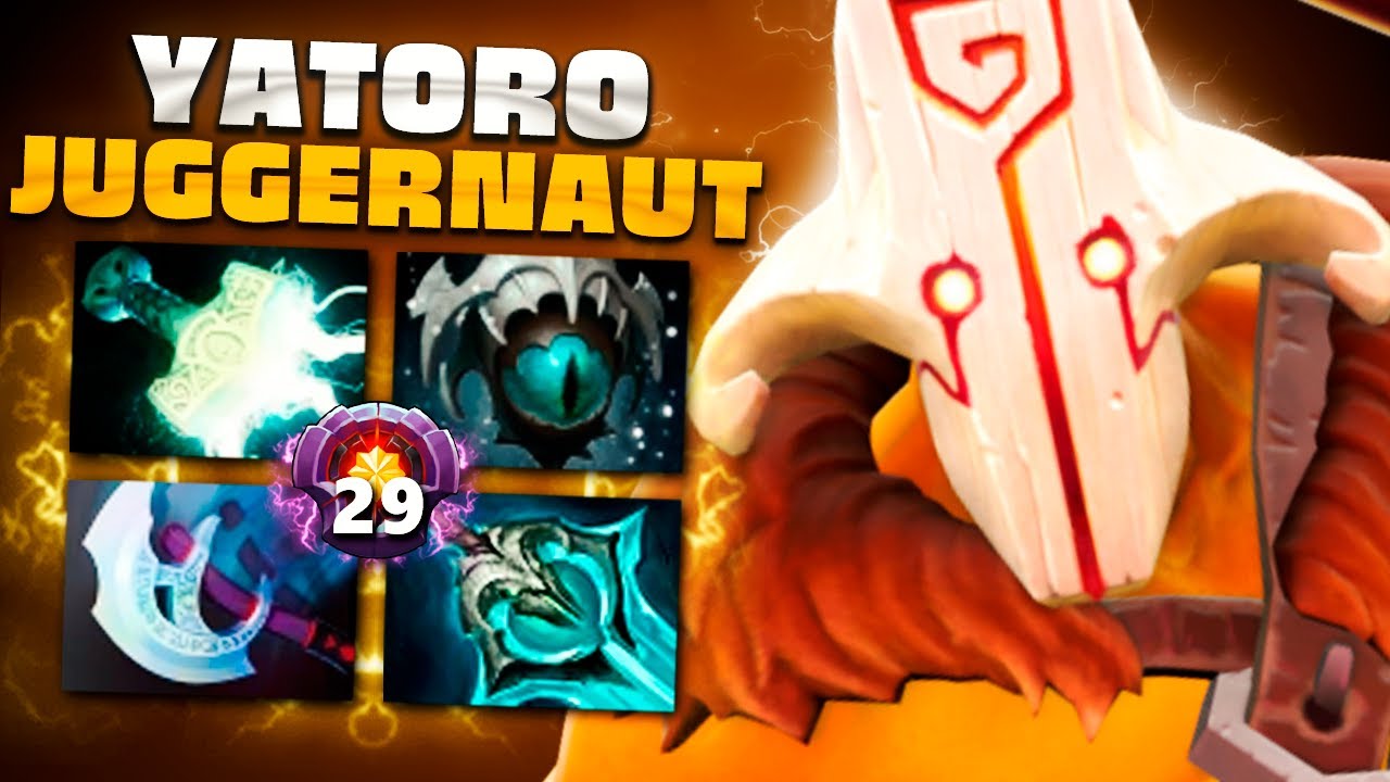 Яторо спамит Джаггера и абузит ММР — Juggernaut Yatoro Dota 2