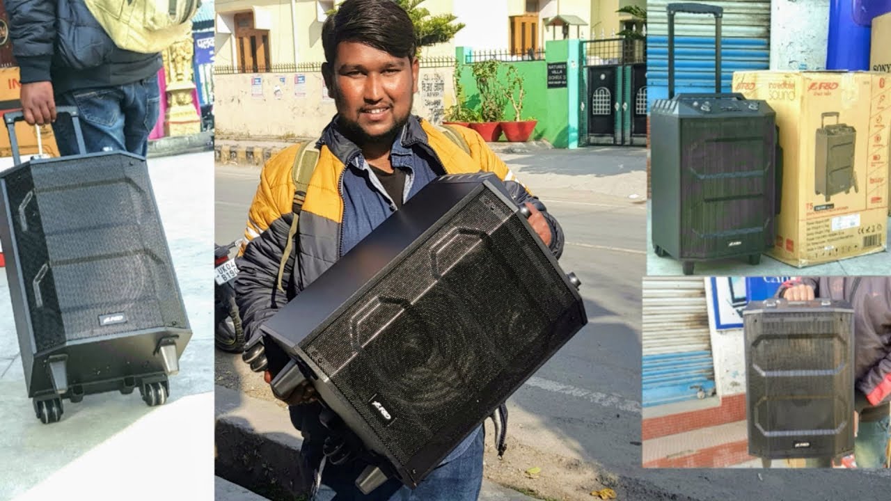 F&D T5 TROLLEY Speaker UNBOXING  (Newly launched) AMAZING SOUND QUALITY
