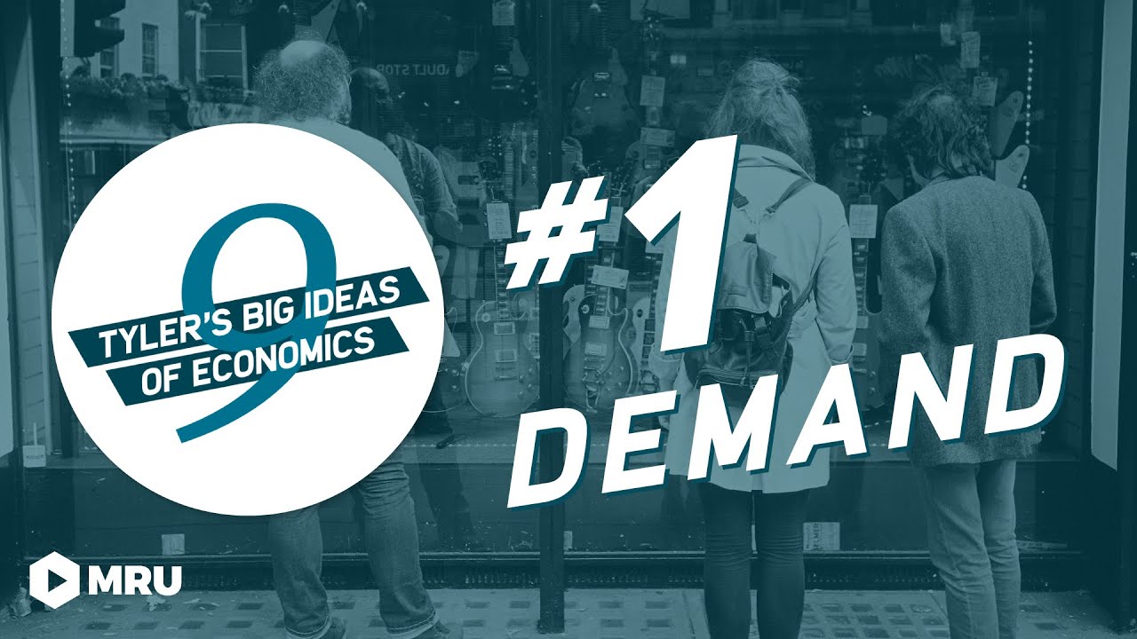 Tyler Cowen's Idea #1: Demand Slopes Down
