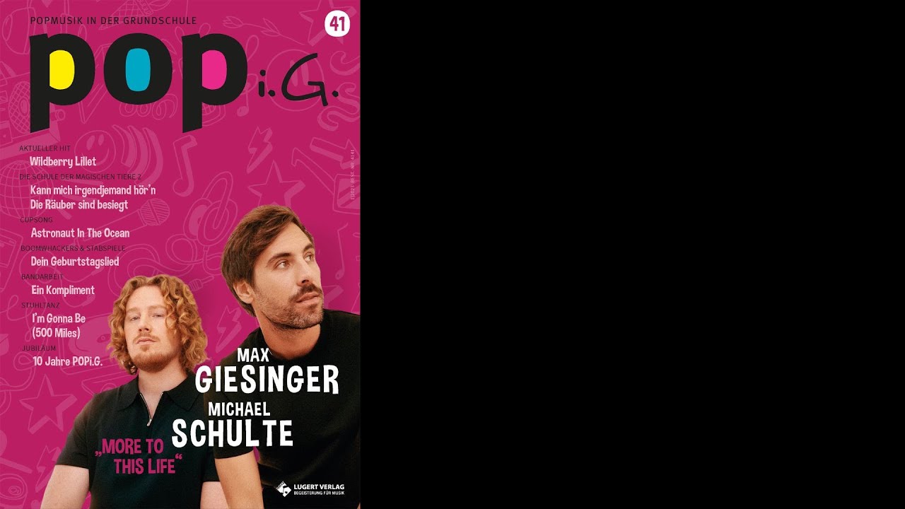 Inhalte der &bdquo;POPi.G. - Popmusik in der Grundschule 41&ldquo; (Material Musikunterricht in der Grundschule)