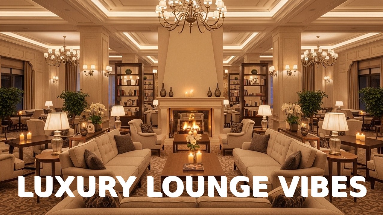 Luxury Hotel Lounge Music | Relaxing Jazz & Ambient Background Music for Restaurants & 5 Star Hotels