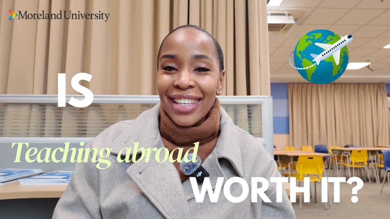 Стоит ли преподавать за границей? Вот чего вы можете ожидать! @MorelandUniversity #teachingcommunity