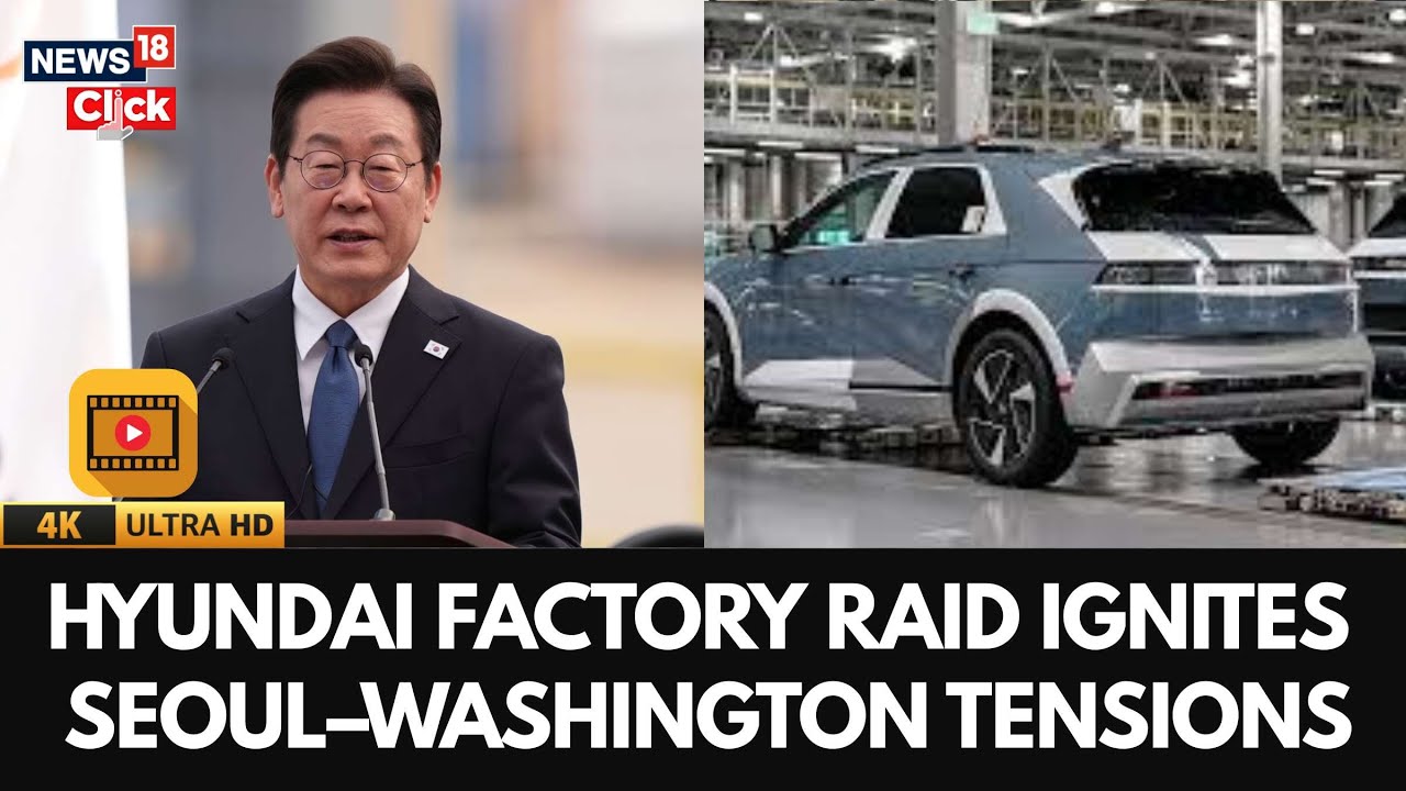 South Korean President Demands Action After Massive US Hyundai Battery Plant Immigration Raid | 4K