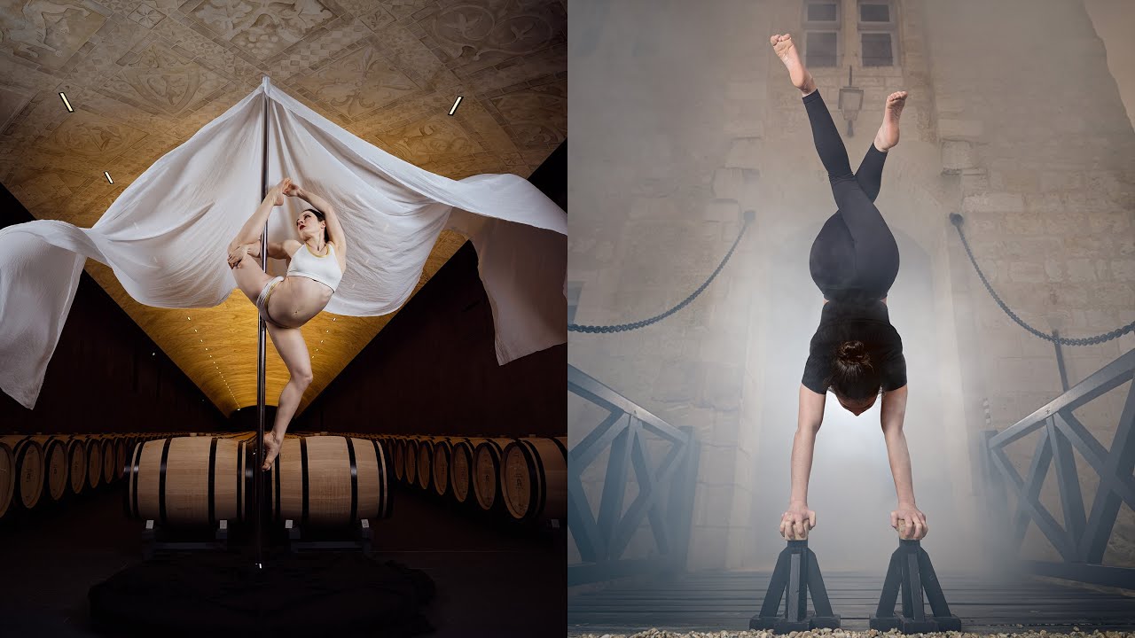 Pole dance/ Circus photoshoot Behind the scenes feat. Cyd Sailor & Laura Viaud