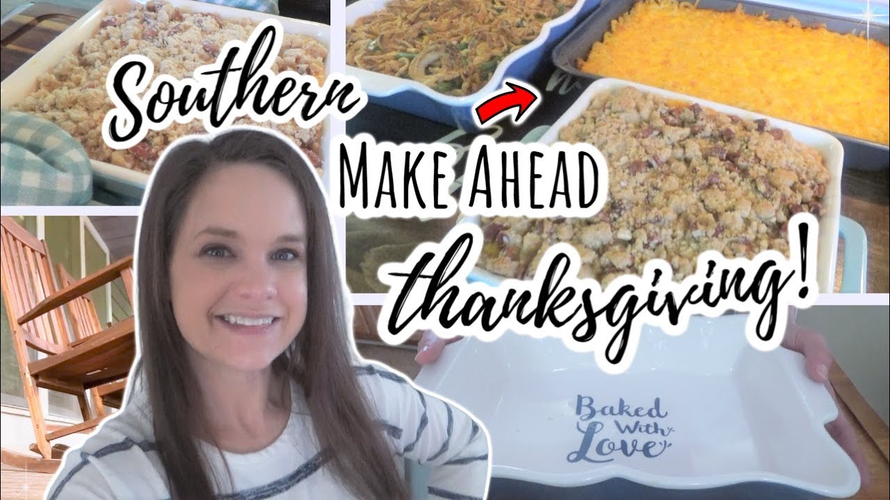 How to make Green Bean Casserole and Homemade Mac & Cheese | Make Ahead Thanksgiving Recipes