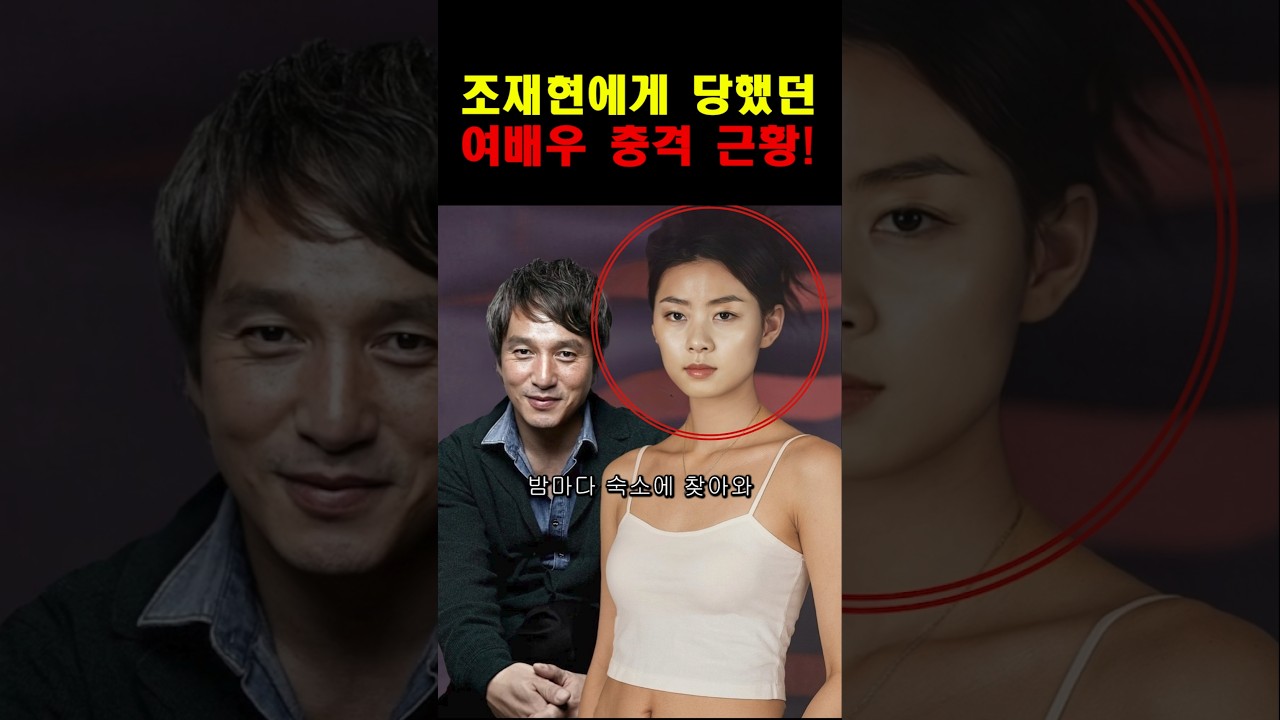 조재현에게 몹쓸짓을 당했던 여배우 근황 #이슈 #연예인 #연예계이슈