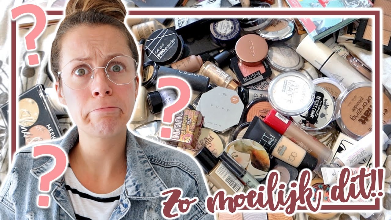 WAAROM HEB IK ZOVEEL MAKE-UP?! 🤷🏻‍♀️ || STASH OPRUIMEN & ORGANISEREN