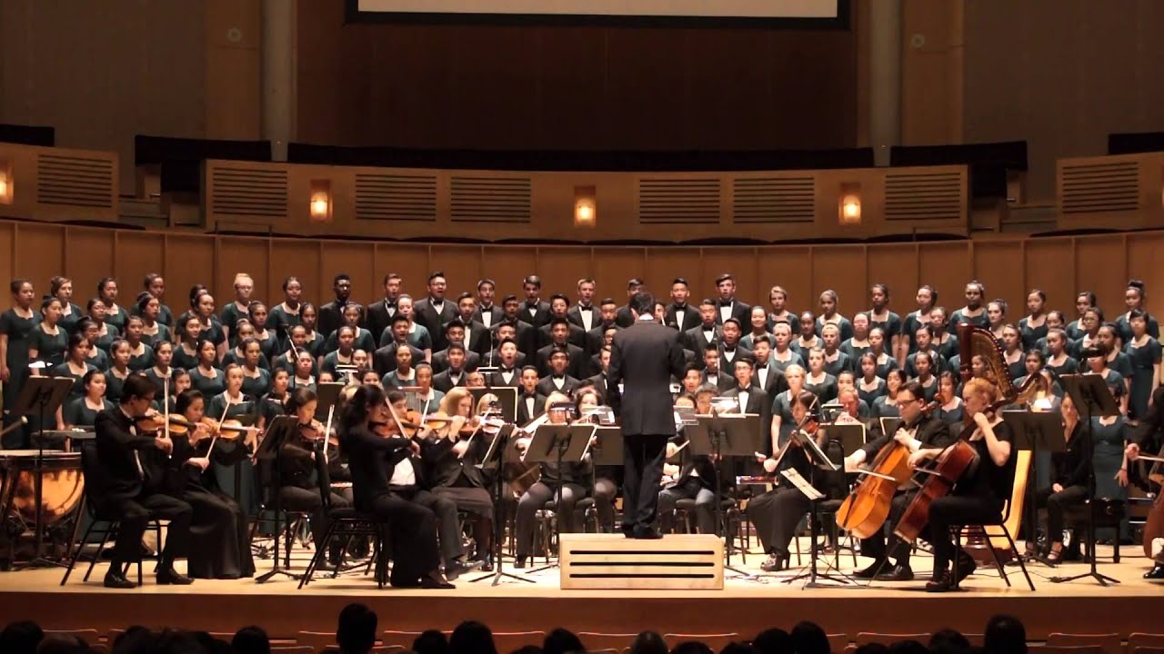Choir Performance 2015 (Let Their Celestial Concerts Unite)