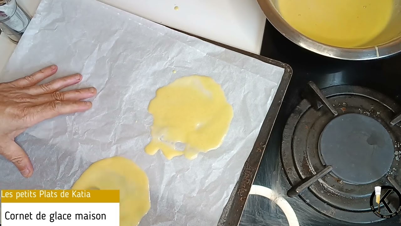 Recette de cornet de glace