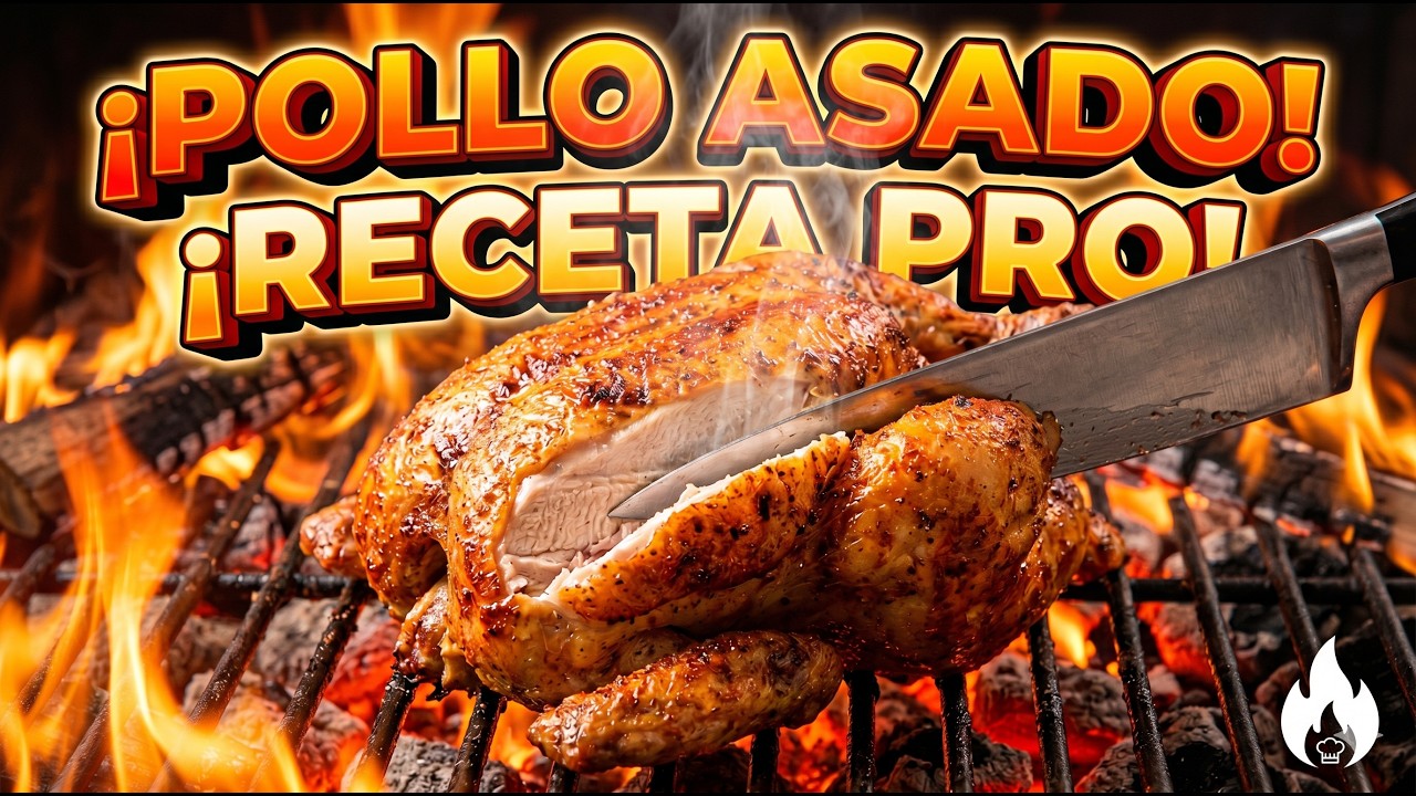 Pollo asado al carbon (receta pro) para triunfar en la parrilla