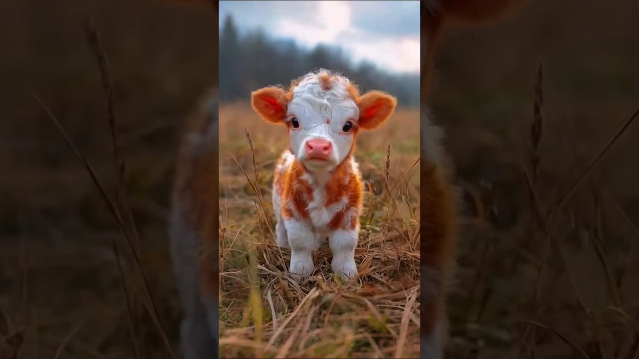 Cute #cow baby! #shorts #cowvideos #cowshortvideo #cutecowbaby #cowsounds #viralshortcow #cowcowcow