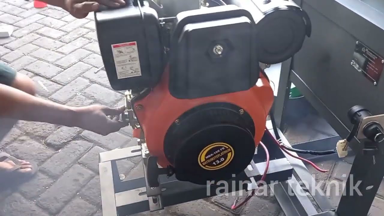 Engine Solar Diesel Matsumoto 13 Hp electric start
