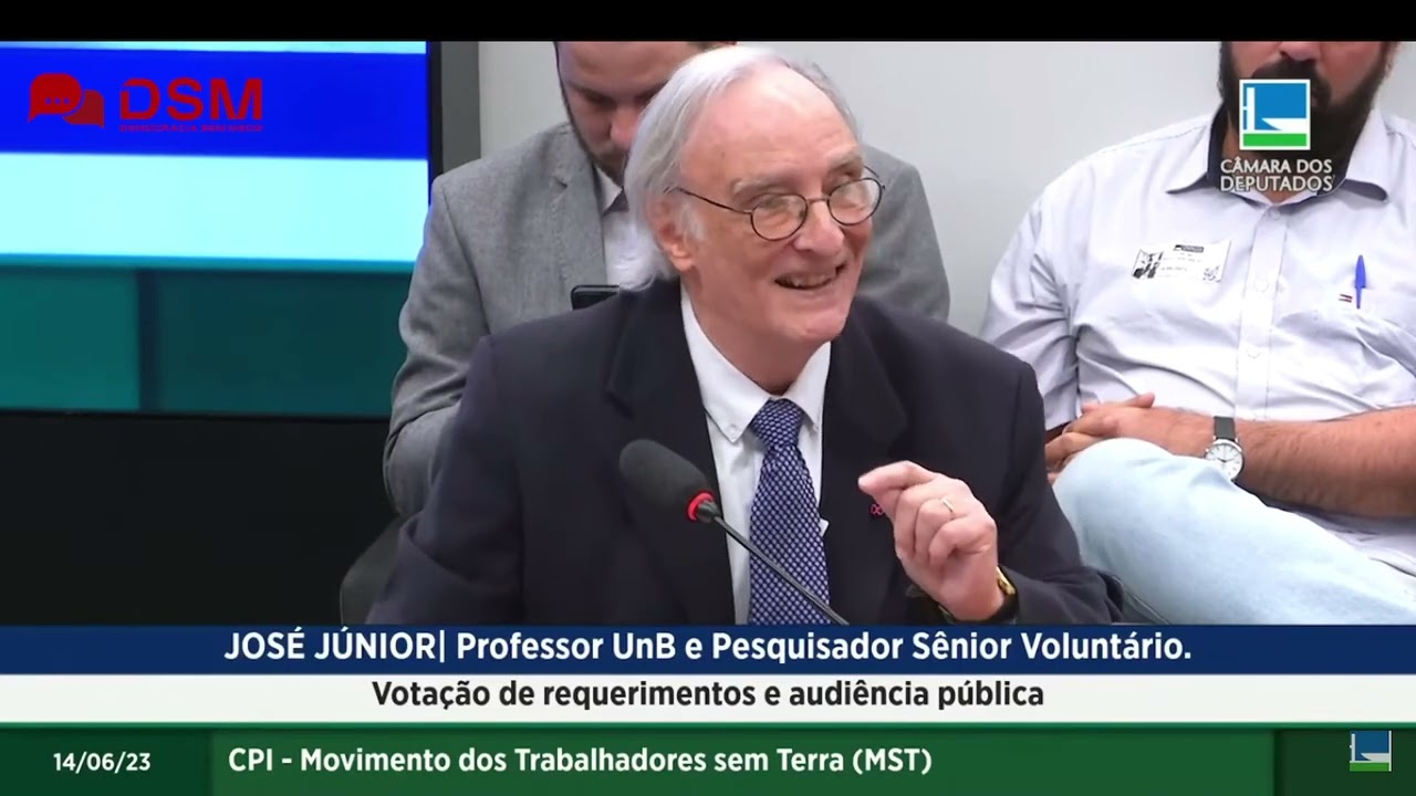 Política, cidadania e participação social - José Geraldo de Sousa Júnior na CPI do MST - DSM TV