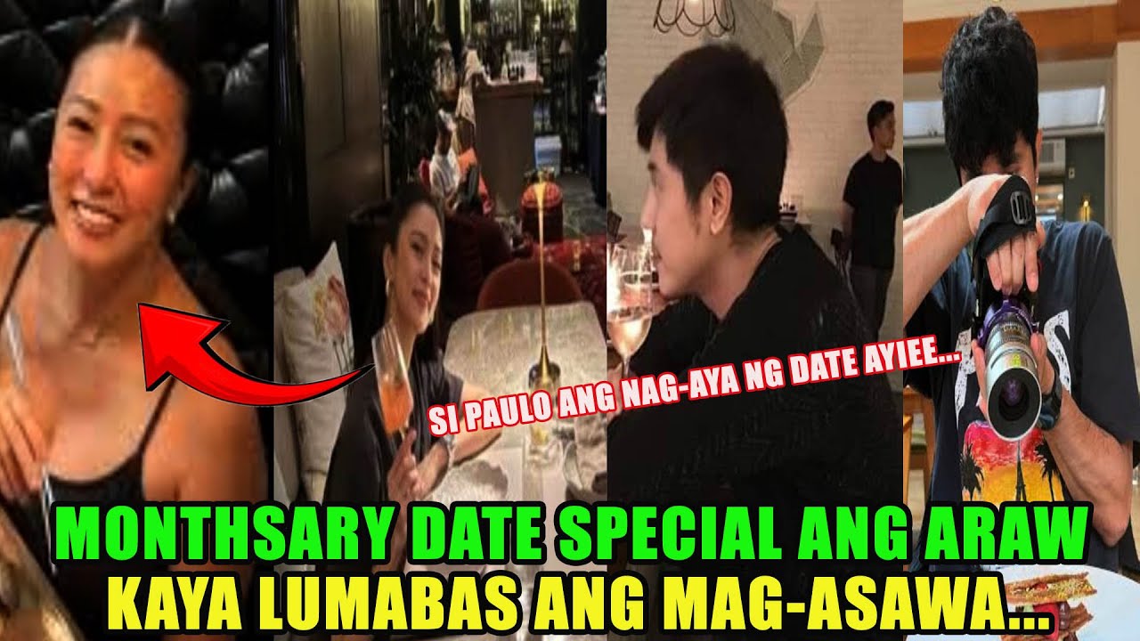 SI PAULO DAW ANG NAG-AYA NG DATE NILA NI KIMMY LAST NIGHT WOW SPECIAL MONTHSARY ITO
