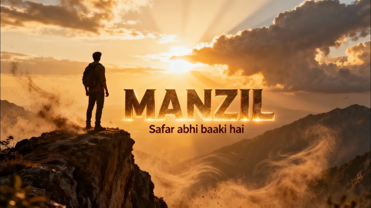 Manzil - Safar Abhi Baaki Hai | Full Motivational Song