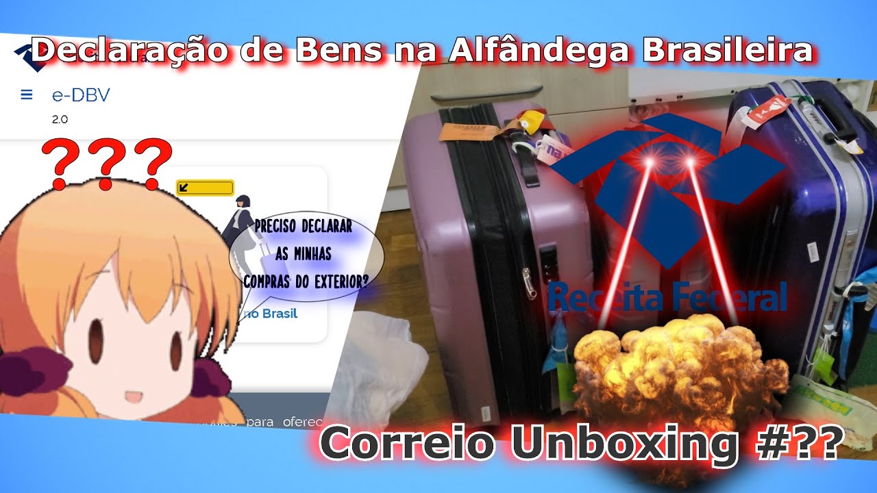 Como declarar as compras do exterior na Alfândega Brasileira? [Declaração Eletrônica de Bens]