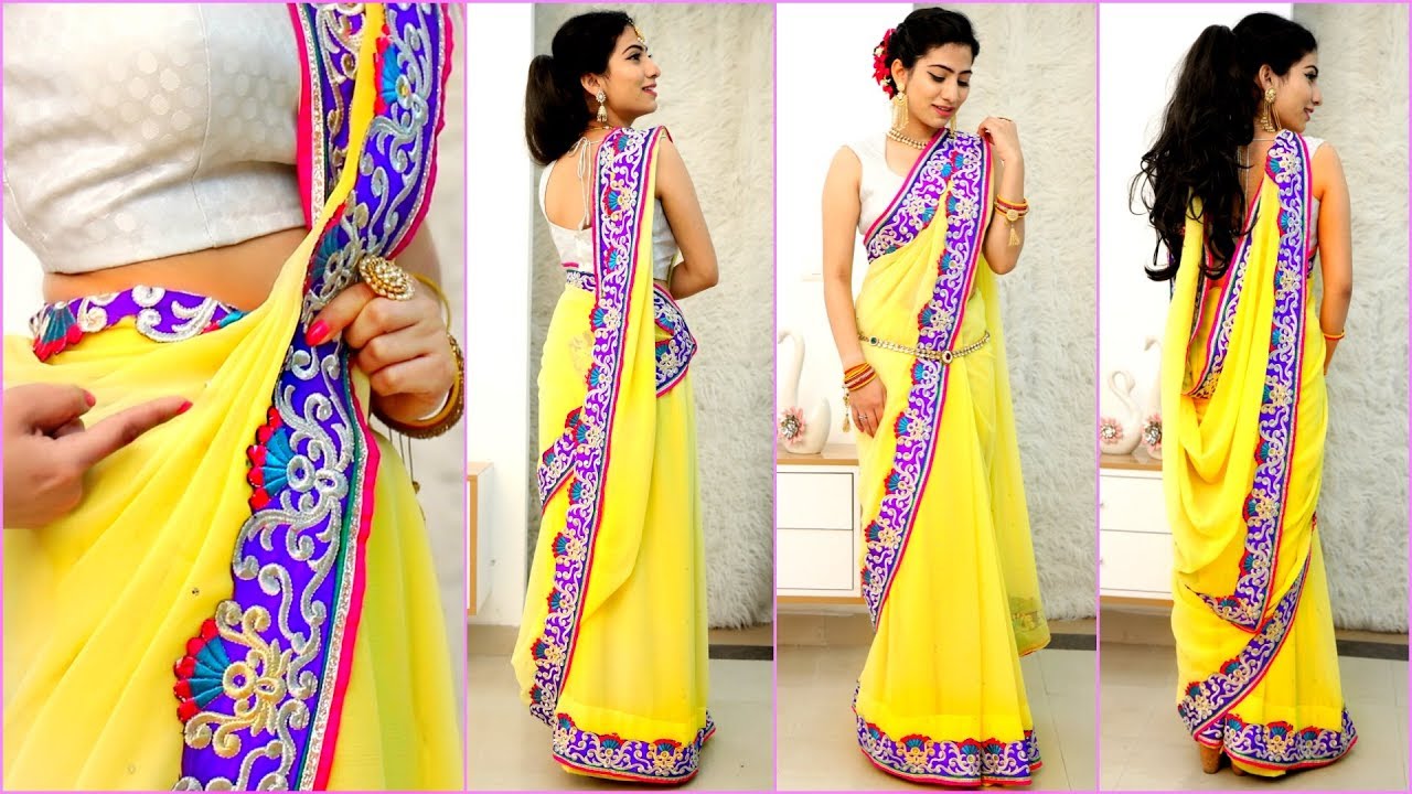 4 NEW Saree Draping Styles - How To Wear Sari Perfectly to Look SLIM & TALL | Anaysa