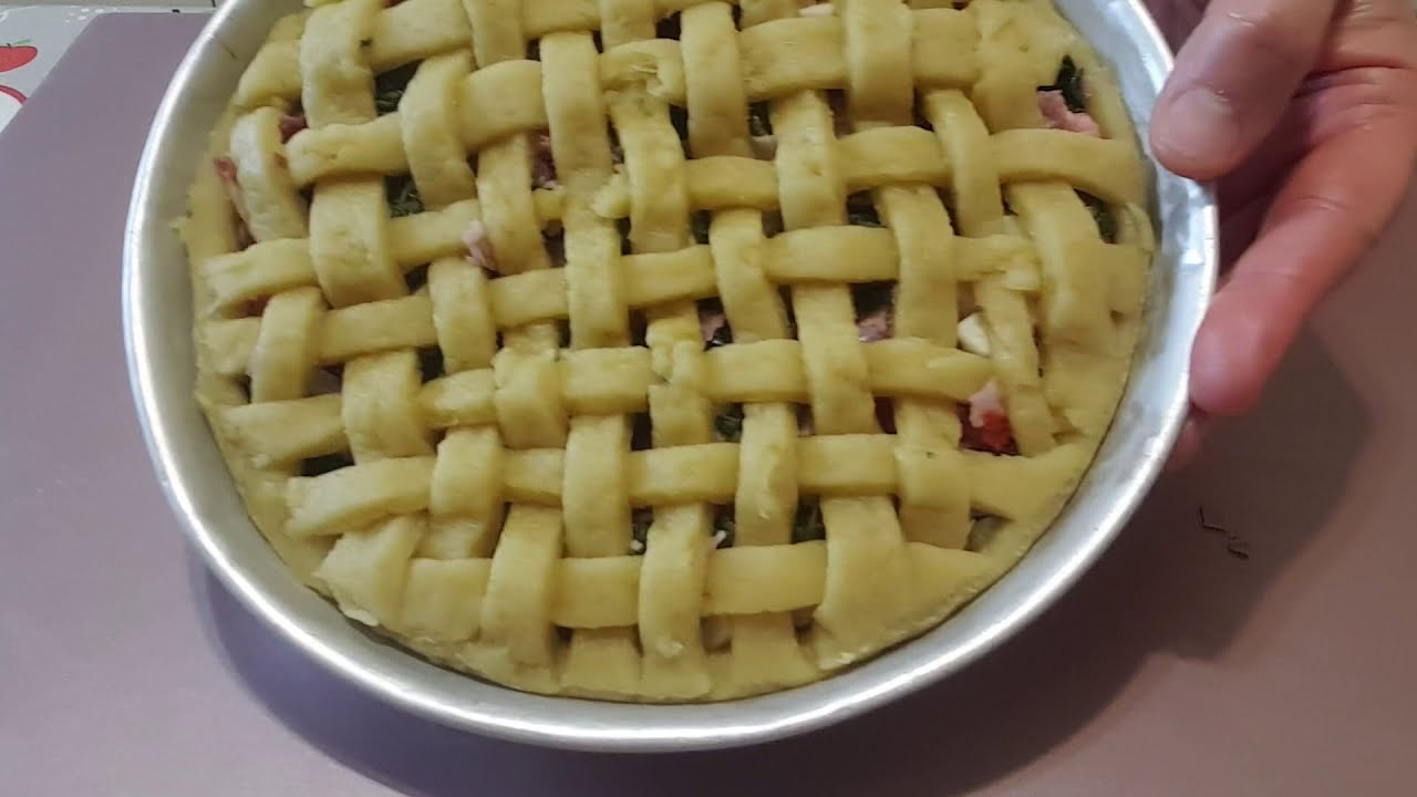 Pasta brisée all'olio - preparazioni base - per torta rustica