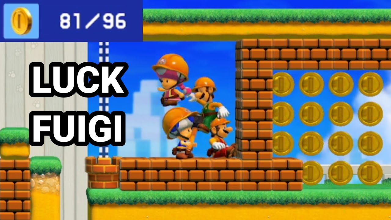 Bros VS Toads but we decided to try LUCK FUIGI. | Super Expert No Skip, Bros VS Toads & Luck Fuigi