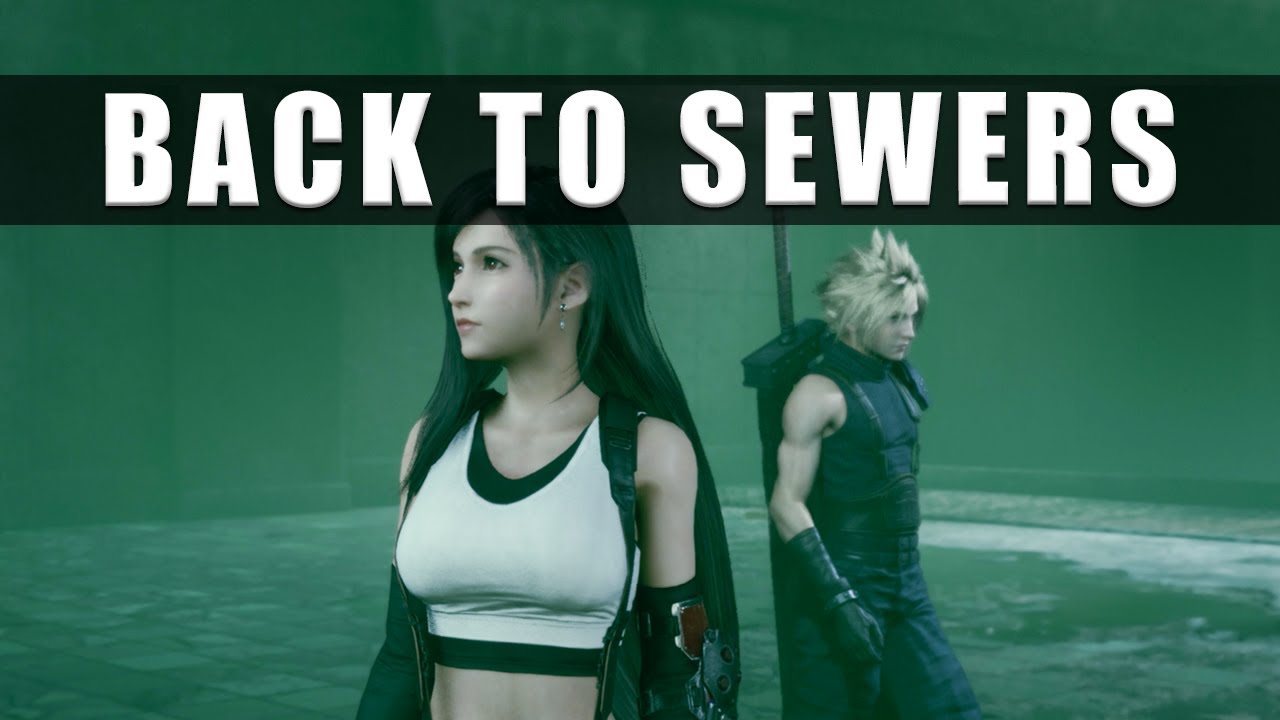 Final Fantasy 7 Remake как вернуться в канализацию - Убежище Дона Корнео в канализации