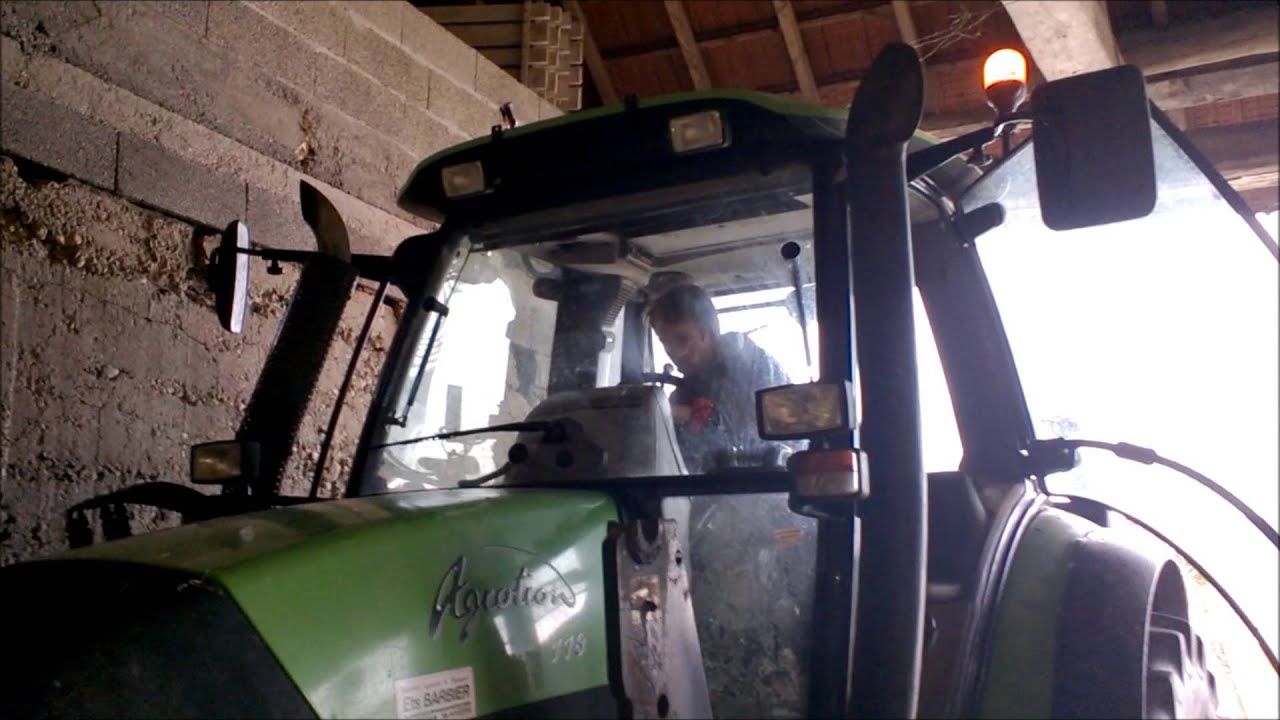Demarrage a froid d'un deutz Agrotron 118