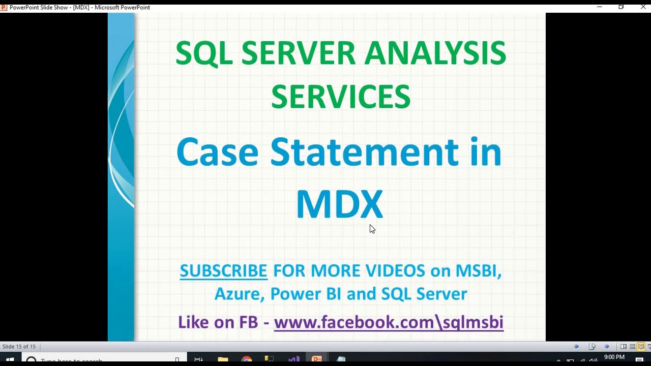 Case Statement in MDX | MDX Conditional Statements | If in mdx