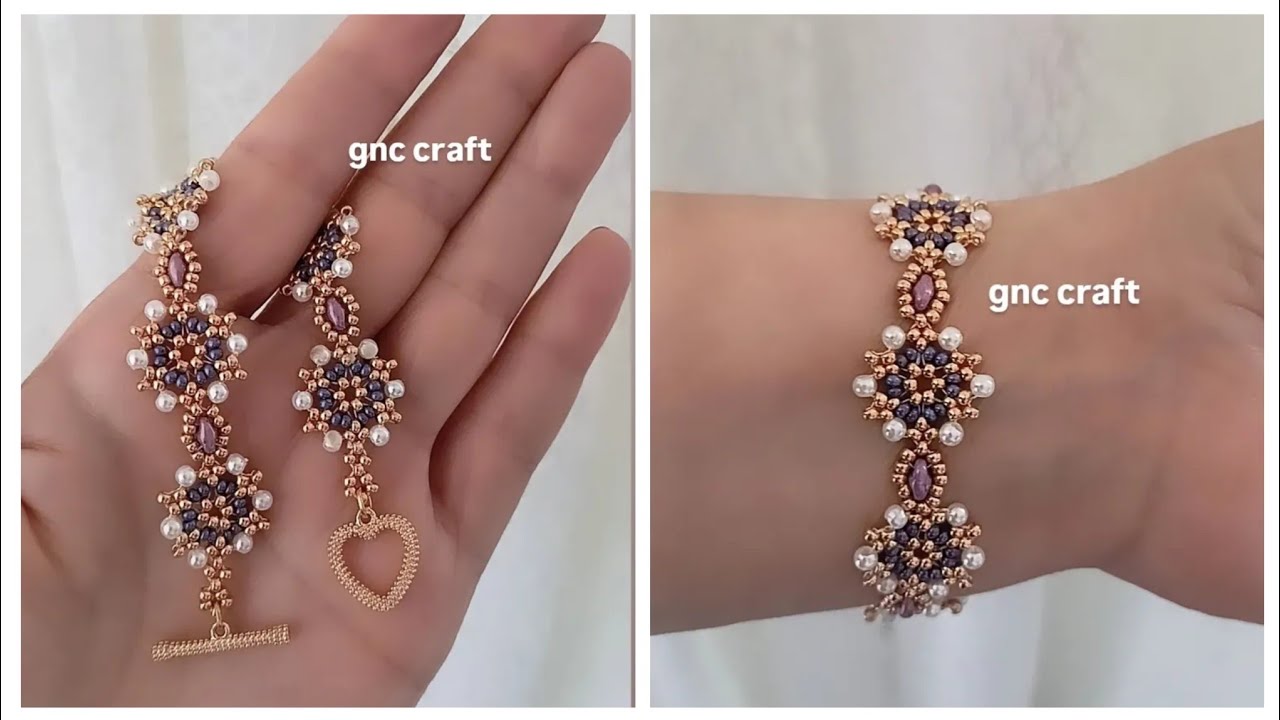 İNCİLİ ZARİF BİLEKLİK ELEGANT BRACELET WITH PEARLS