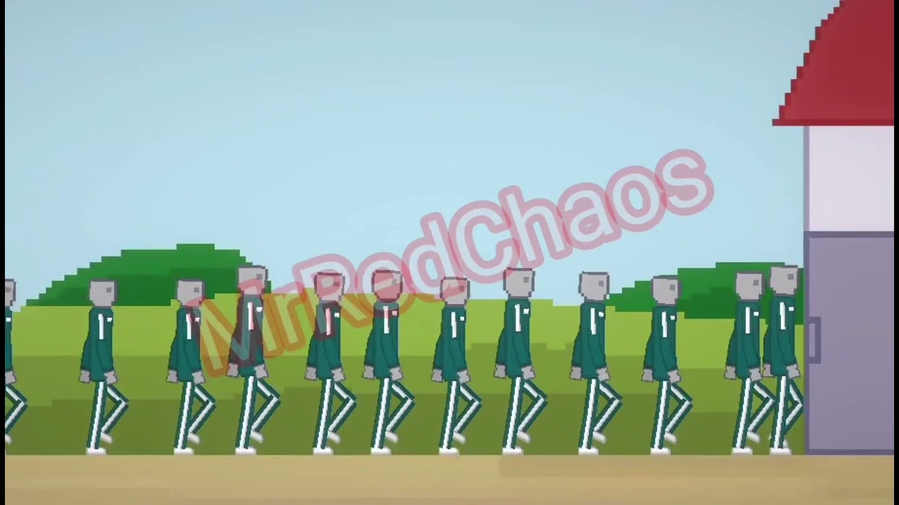 Squid Game🐙[Red Light Green Light]-(Melon Playground)