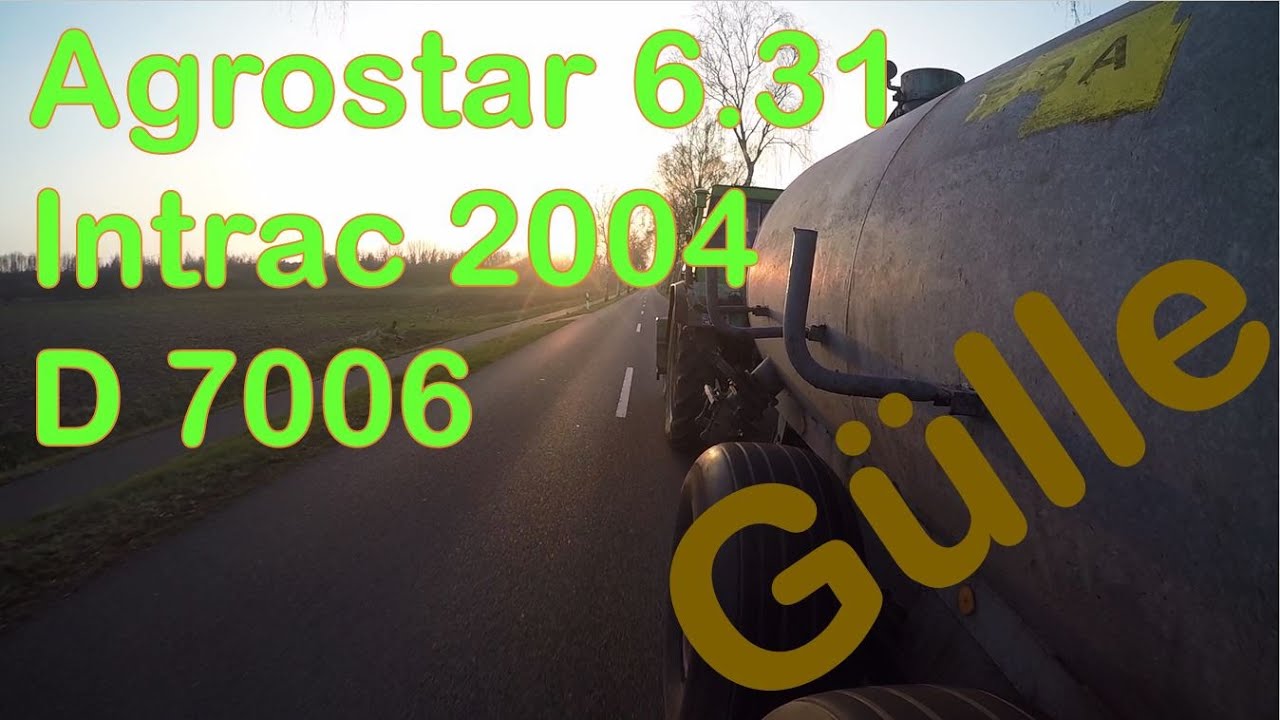 Gülleausbringen | Deutz Intrac 2004 [SOUND] | D 7006 | Agrostar 6.31