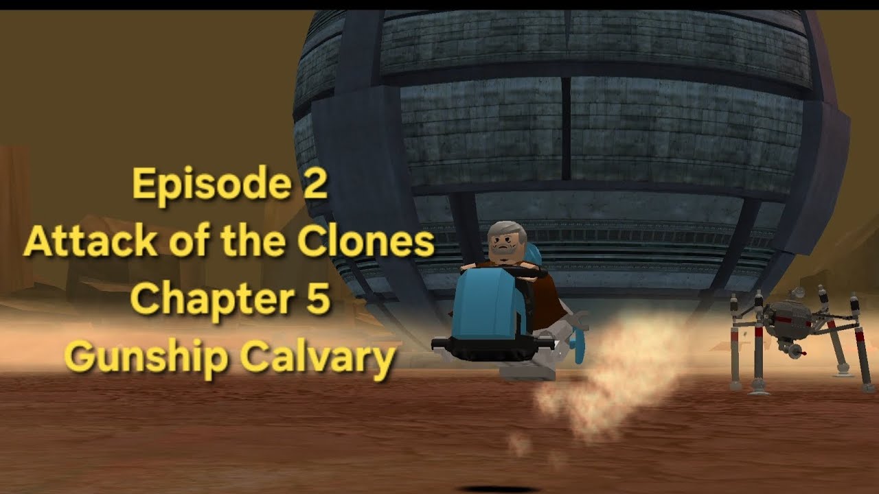 Lego Star Wars The Complete Saga - Episode 2 Chapter 5 - Silent Gameplay STORY MODE