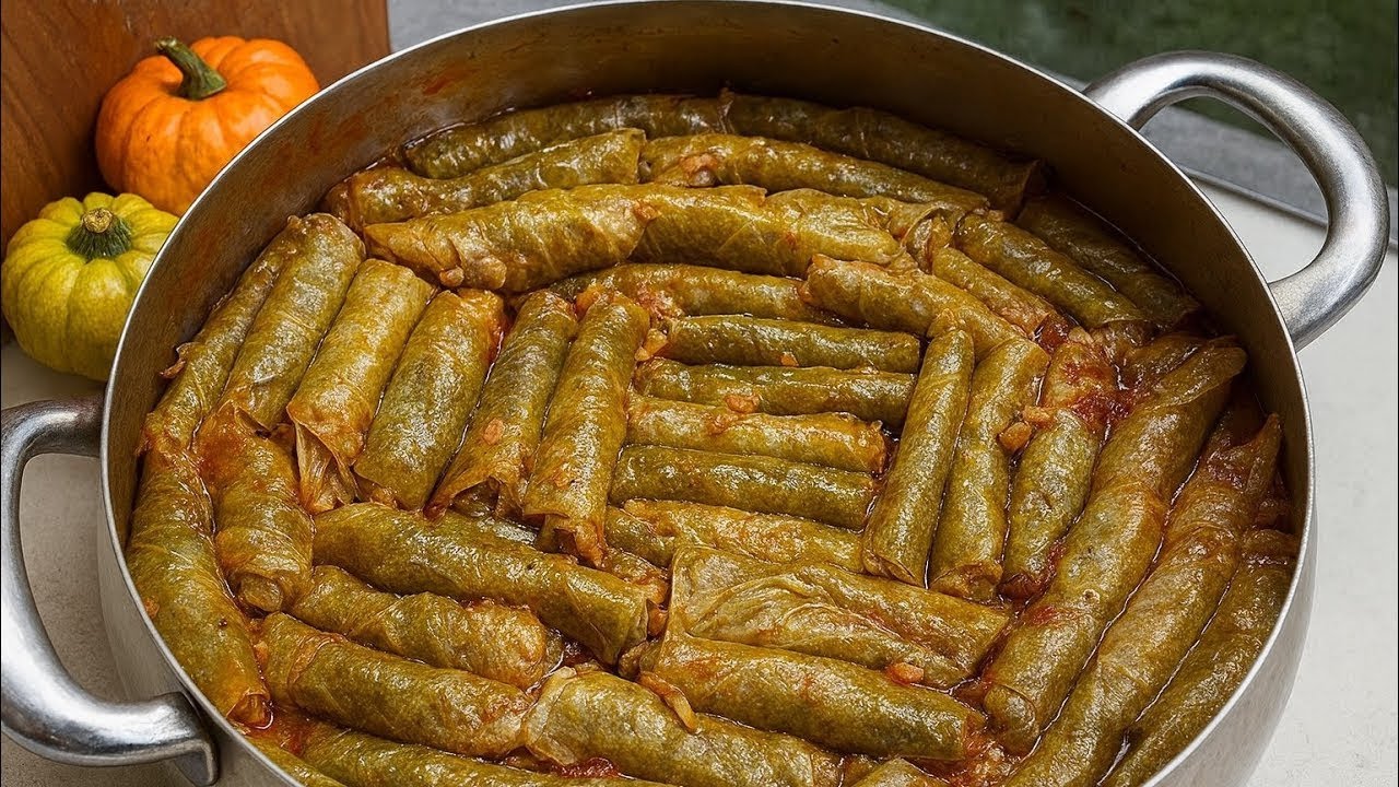 Kocam Bir Bana Bağımlı Birde Evde Yaptığım Sarmalarıma En lezzetli lahana sarma