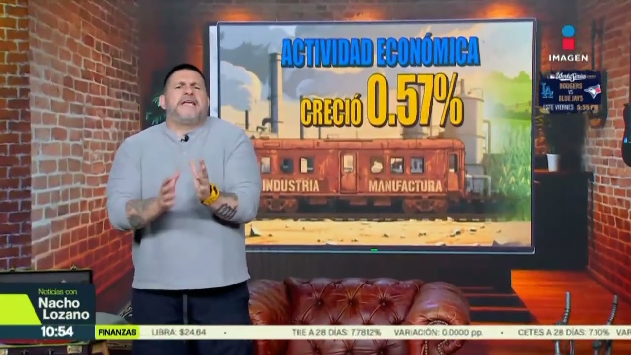No hay crisis econ&oacute;mica, pero la econom&iacute;a est&aacute; estancada: David P&aacute;ramo | Nacho Lozano