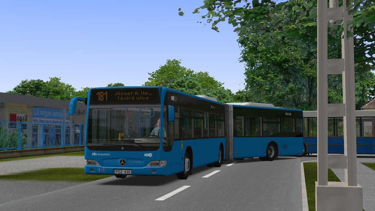 Omsi 2 | 181 → Távíró utca | Mercedes citaro O530G PDZ-830