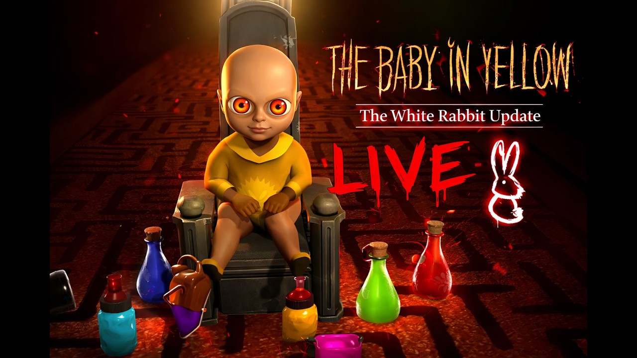 DON’T WATCH ALONE 👻🔴 LIVE THE BABY IN YELLOW -- Lets play #shorts #shortslive #horror #live