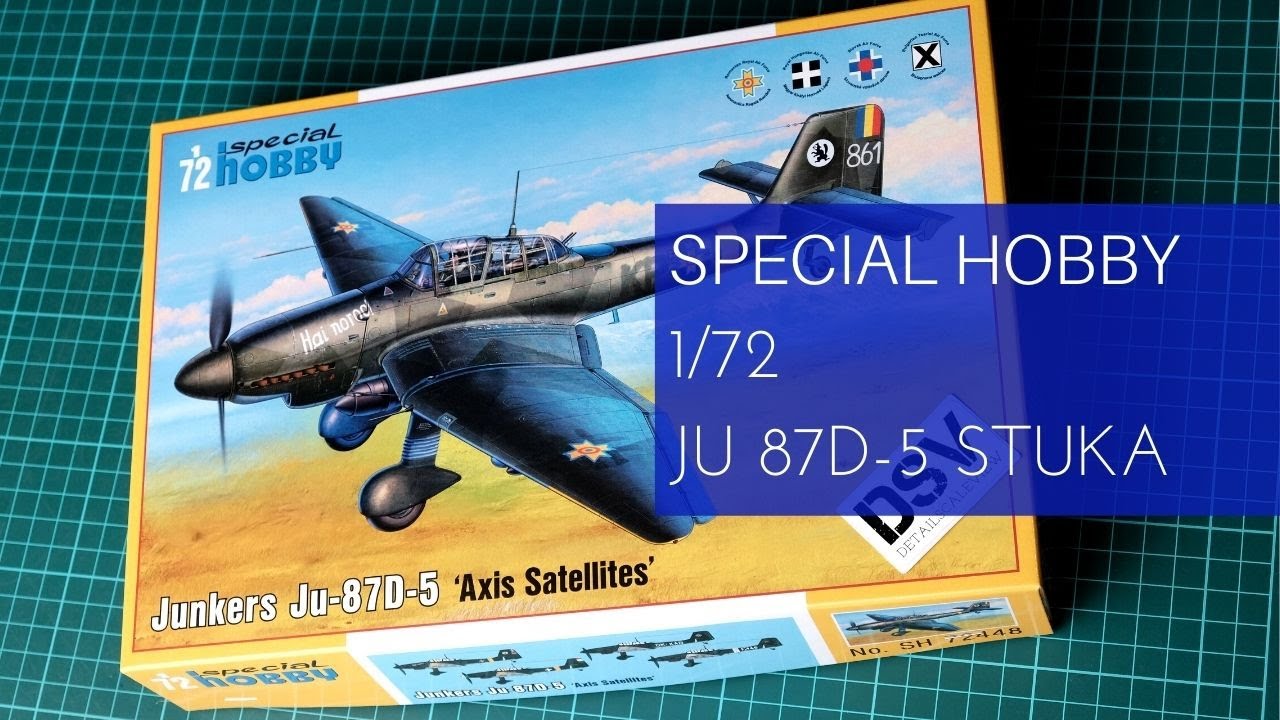 Special Hobby 1/72 Junkers Ju 87D-5 (SH72448) Review