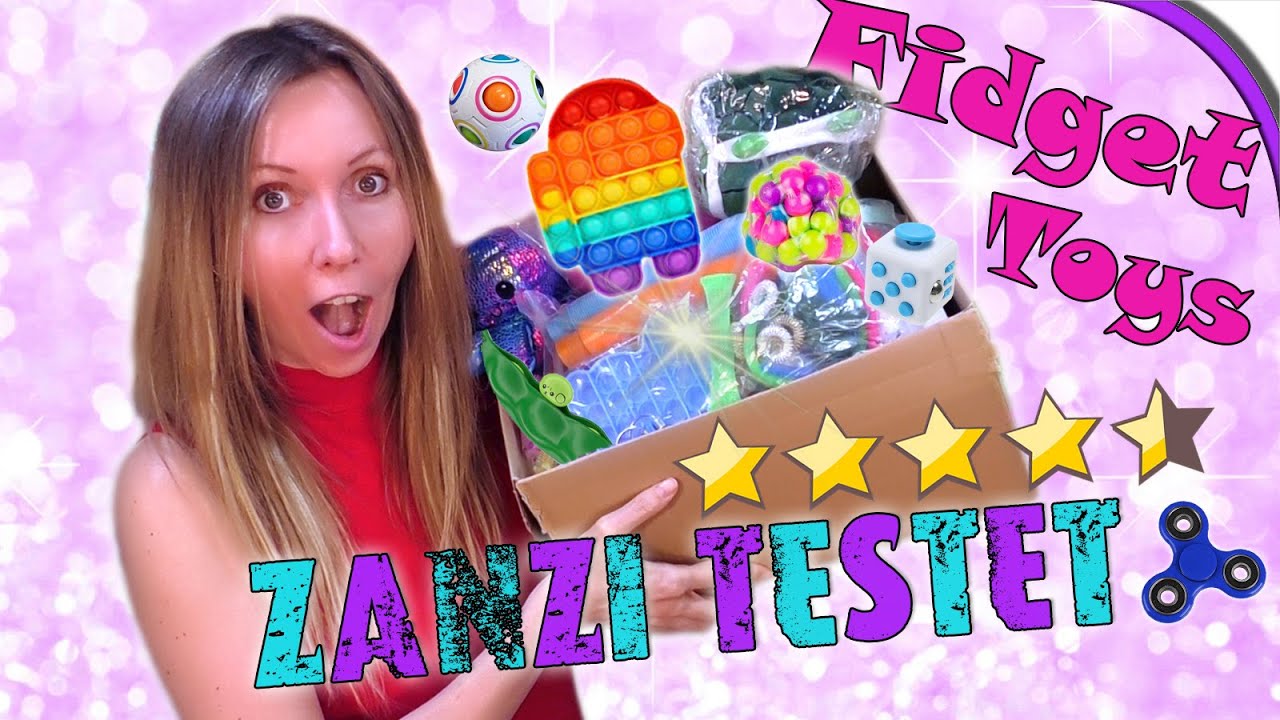 FIDGET TOYS Haul f&uuml;r 100 &euro; von Amazon testen ❤️ Tipps und Tricks deutsch
