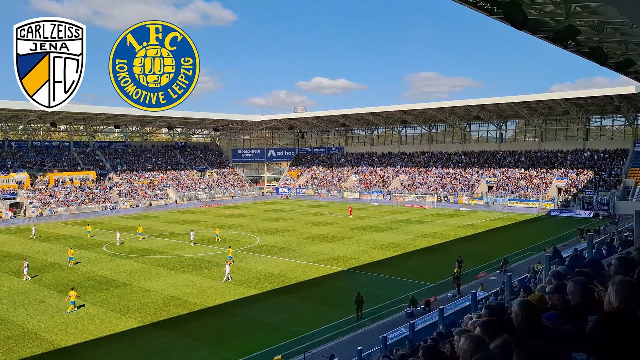 FC Carl Zeiss Jena vs Lok Leipzig 0:1 • Stadionatmosphäre | Ost-Klassiker 2024/25